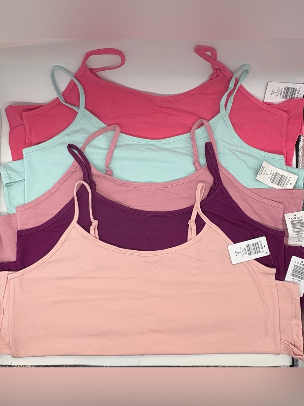 NWT Torrid Foxy Cami Bundle Set of 5 Size 3 3X